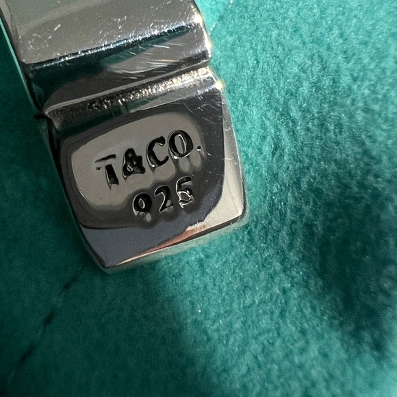 Tiffany & Co. Sterling Silver Key Ring - Picture 7 of 8